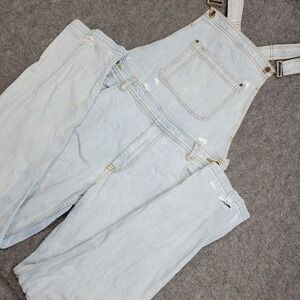 BDG Light Wash Denim Overalls
